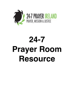24-7 prayer - The Methodist Church in Ireland