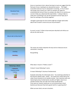 Microsoft Word - Document1Educational Topic Following a