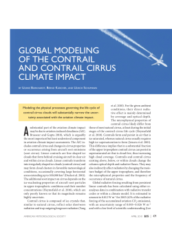 Global Modeling of Contrail and Contrail Cirrus - Look