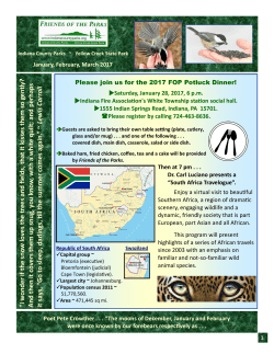 Jan-Feb-Mar - Indiana County Parks and Trails