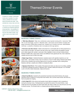 Themed Dinner Events