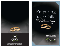 Preparing Your Child for Marriage