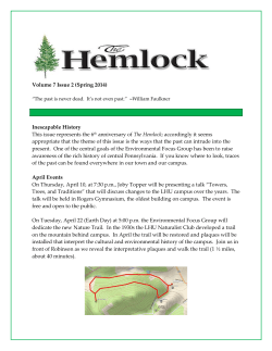 Spring 2014 - Lock Haven University