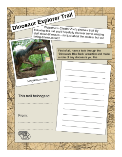 Dinosaur Explorer Trail
