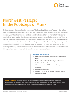 Northwest Passage: In the Footsteps of Franklin