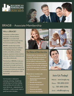 Associate Application - Builders and Remodelers Association of