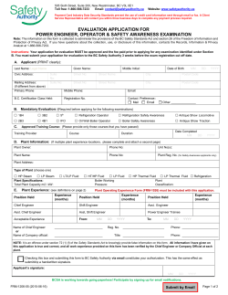 Evaluation Application for Power Engineer