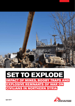 "Set to explode"