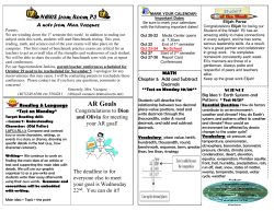 AR Goals - OCPS TeacherPress