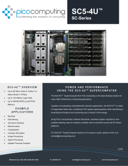 SC5-4U - Pico Computing
