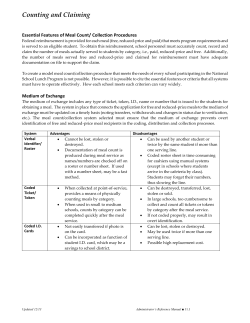 Counting and Claiming