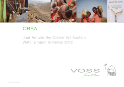 The partners decided upon Orra