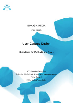 User-Centred Design