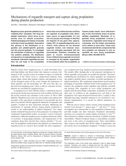 Mechanisms of organelle transport and capture
