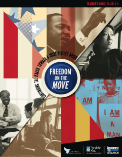 Co nti nuin g the March Toward a More Perfect Union