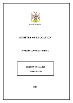 ministry of education