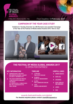 Campaign of the Year case study