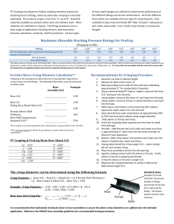 ProGrip Technical Data