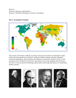 Economic Freedom