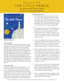 ThE LiTTLE PrincE