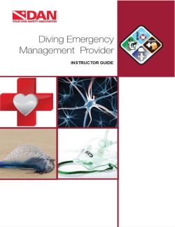 Diving Emergency Management Provider Final Assessments