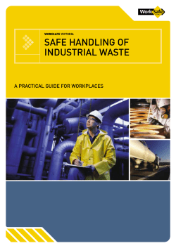 safe handling of industrial waste