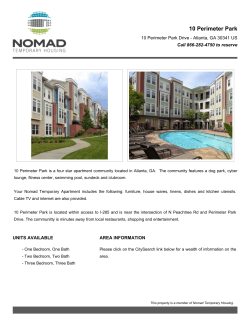 10 Perimeter Park - Nomad Temporary Housing