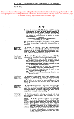Act 80 of 1967 - South African Government