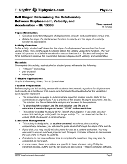 Teacher Notes PDF - TI Education