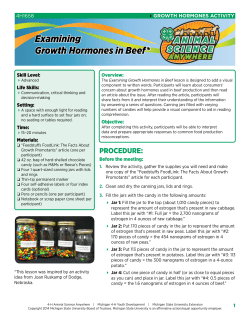 Examining Growth Hormones in Beef