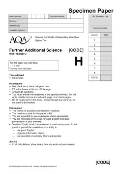 Biology 3