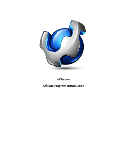JetStream Affiliate Program Introduction