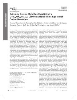 Extremely Durable HighRate Capability of a LiNi0.4Mn0.4Co0.2O2