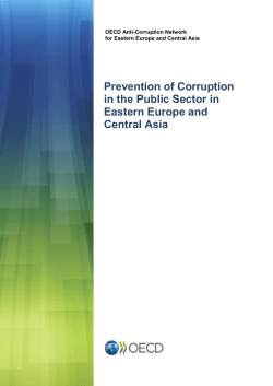 Prevention of Corruption in the Public Sector in Eastern
