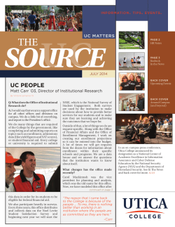 July 2014 - Utica College