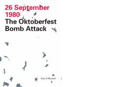 26 September 1980 The Oktoberfest Bomb Attack
