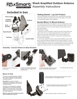 Shark Outdoor Antenna