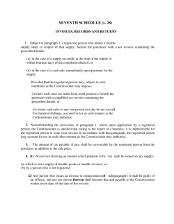 SEVENTH SCHEDULE (s. 28)