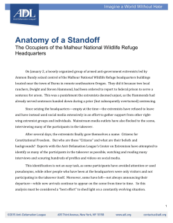 Anatomy of a Standoff - Anti