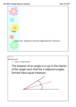Geo M2L18 Angle Bisector.notebook