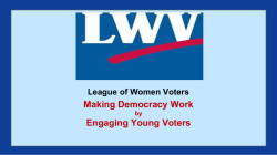 Learn more about engaging young voters.