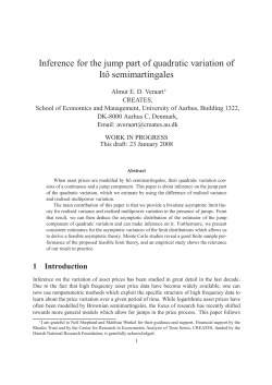Inference for the jump part of quadratic variation of It&circ;o