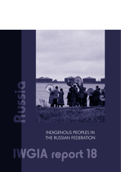 INDIGENOUS PEOPLES IN THE RUSSIAN FEDERATION
