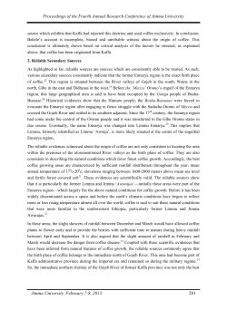 Proceedings of the Fourth Annual Research