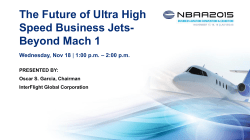 The Future of Ultra High Speed Business Jets