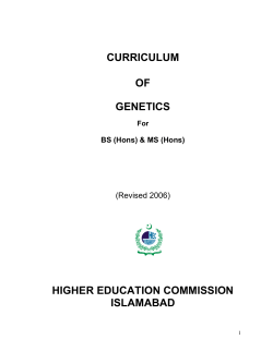 Genetics