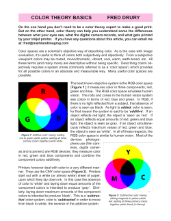 color theory basics fred drury