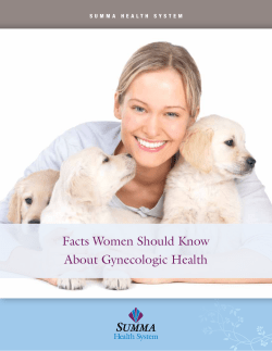 Facts Women Should Know About Gynecologic