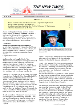 September 2015 - Australian League of Rights