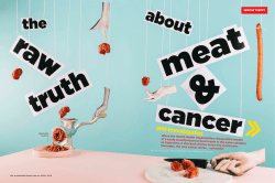 The raw truth about meat and - Dietitians Association of Australia